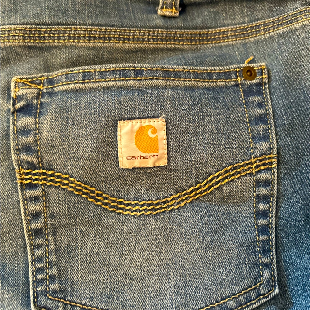 Carhartt women’s jeans slim fit size 12 long.